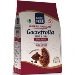 Μπισκότα Gocciolotti με σοκολάτα και κομματάκια σοκολάτας, χωρίς γλουτένη, 400gr, Nutri Free