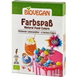 Βιολογικά Χρώματα ζαχαροπλαστικής χωρίς γλουτένη 5x8gr BioVegan