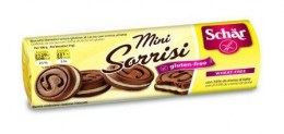 SCHAR Μίνι μπισκότα σοκολάτας με γέμιση κρέμα βανίλιας 100gr